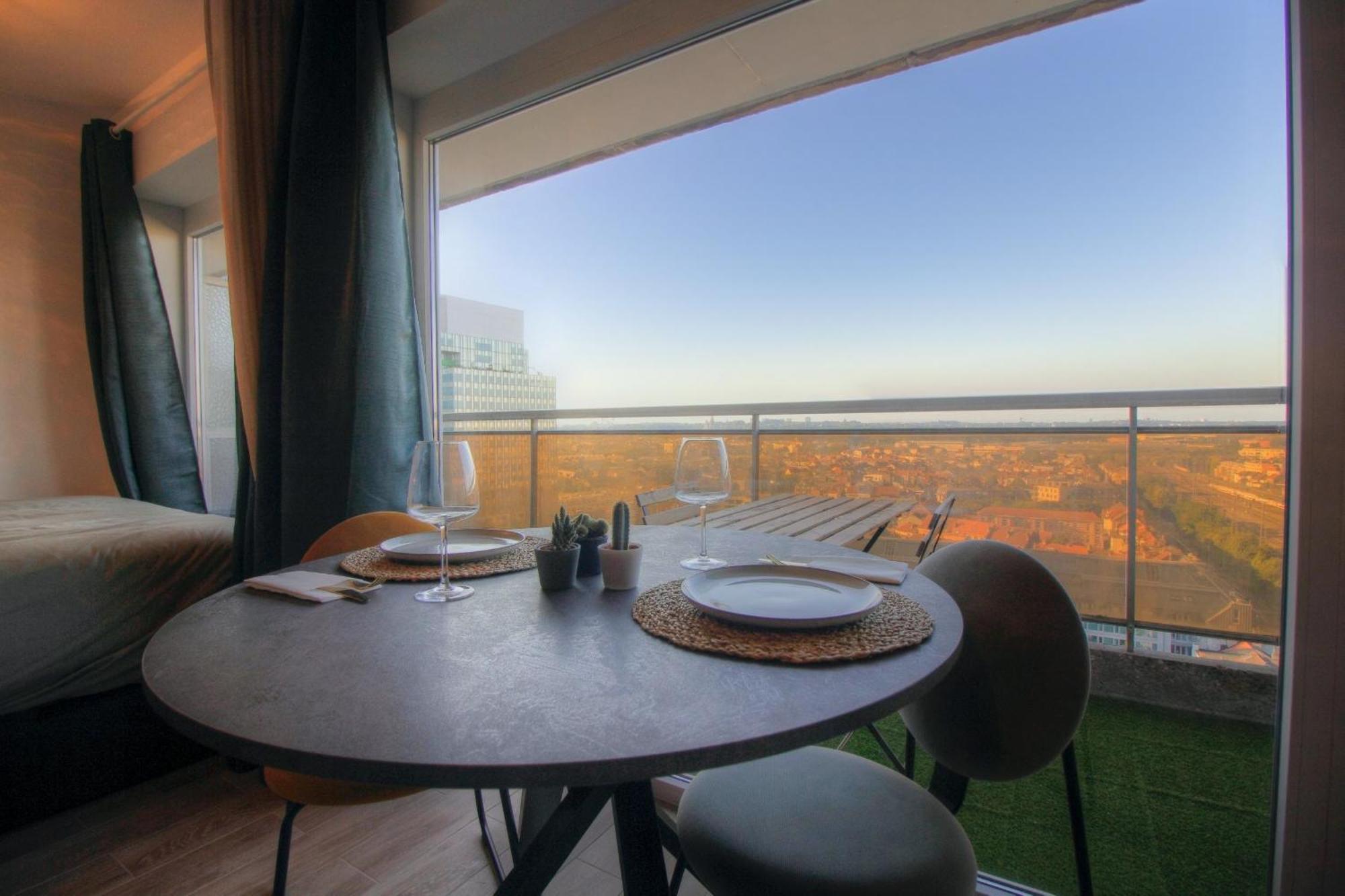 Apartment Avec Vue Panoramique Et Parking Gratuit