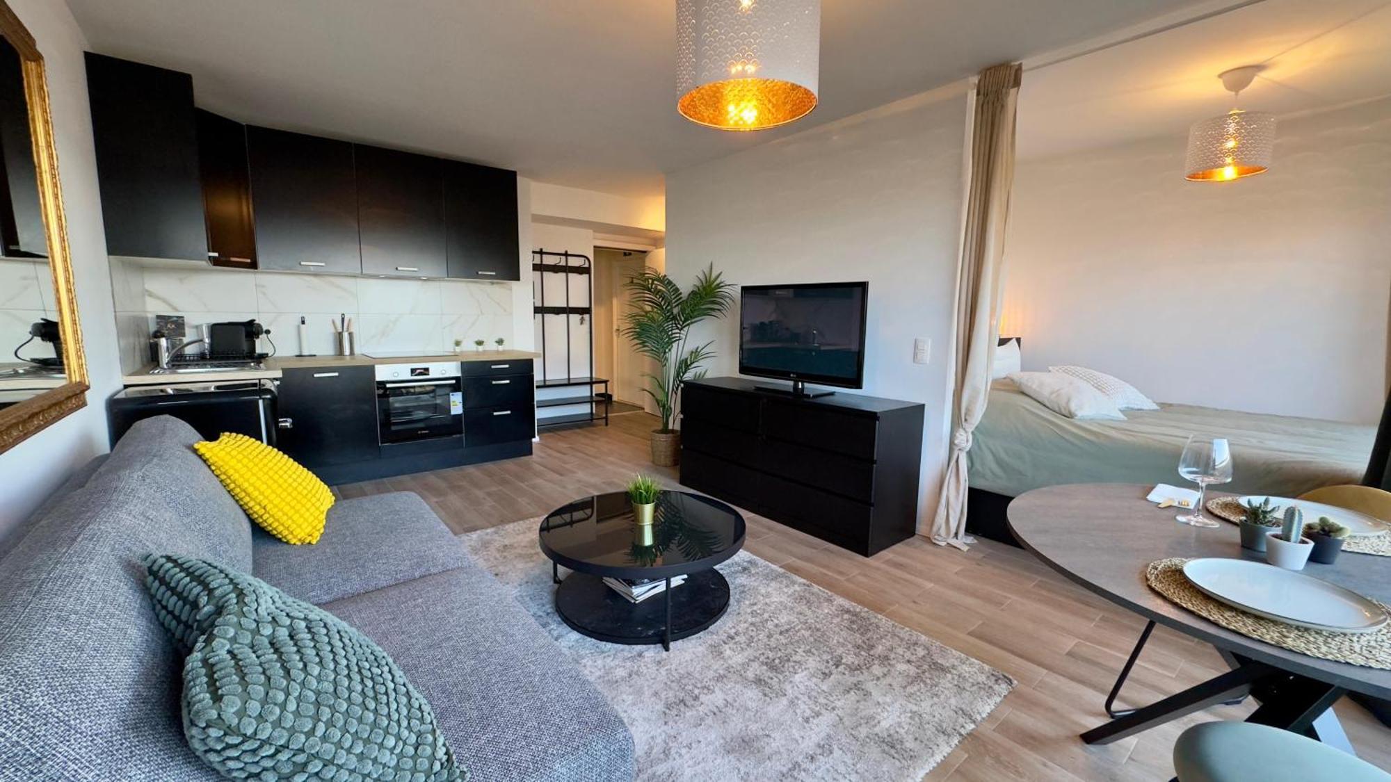 Avec Vue Panoramique Et Parking Gratuit Apartment Brussels